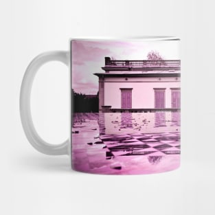 Pink House / Swiss Artwork Photography Mug